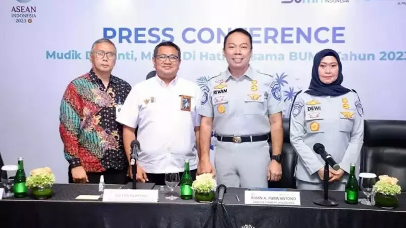 Kementerian Badan Usaha Milik Negara (BUMN) meluncurkan program mudik bersama BUMN untuk Lebaran 2023. (Ist)