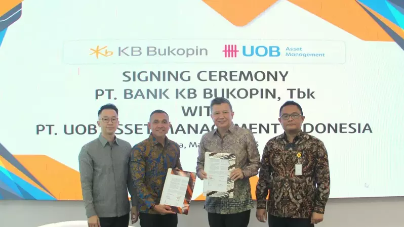 PT Bank KB Bukopin, Tbk (KB Bukopin) secara resmi telah menjalin kemitraan dengan PT UOB Asset Management Indonesia (UOBAM Indonesia).