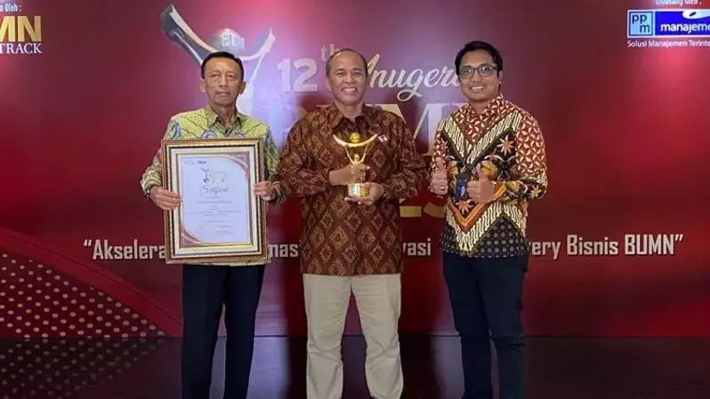 PT Indra Karya (Persero) meraih penghargaan kategori tata kelola perusahaan yang baik. (Ist)