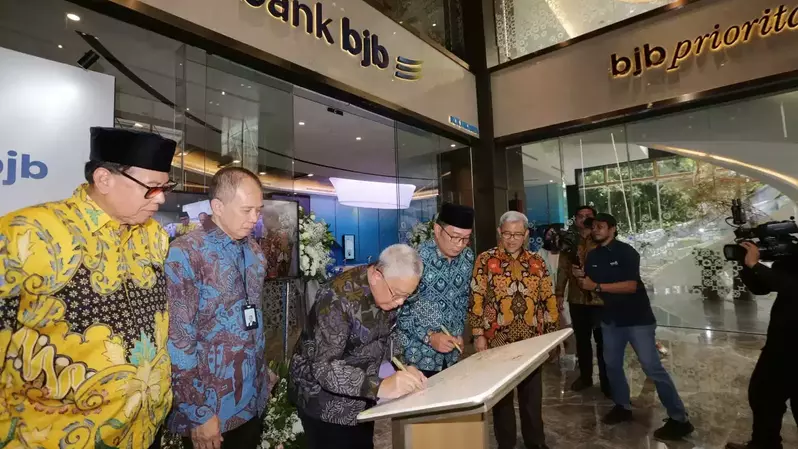 Dukung Percepatan Bisnis, Gedung Kantor Bank Bjb Di T Tower Diresmikan