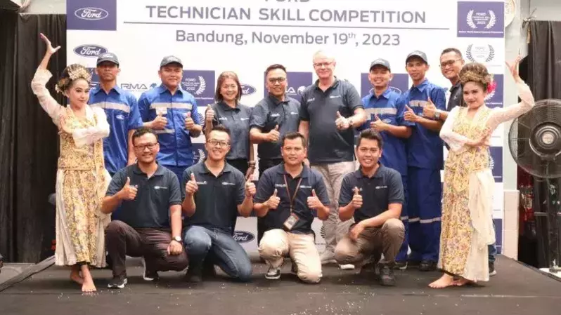 RMA Indonesia Gelar Kompetisi Teknisi Resmi Dealer Ford