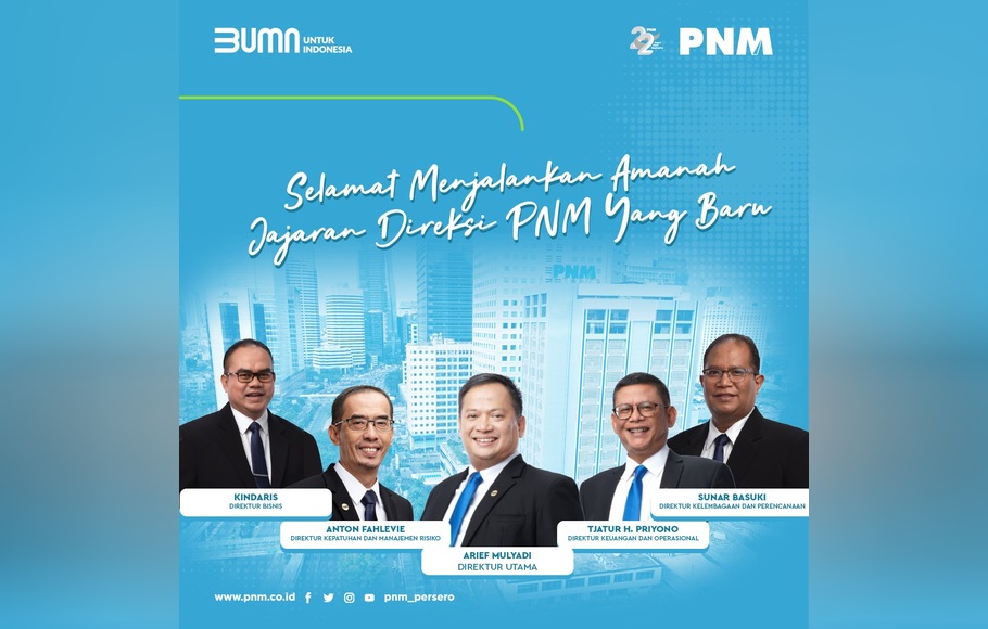 PNM Resmi Miliki Susunan Direksi Baru