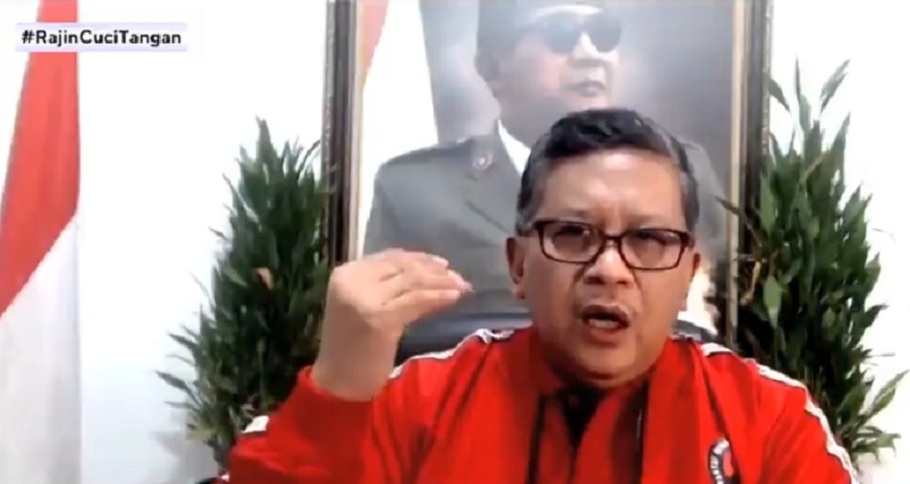 Sekjen PDIP Hasto Kristiyanto. Sumber: BSTV  