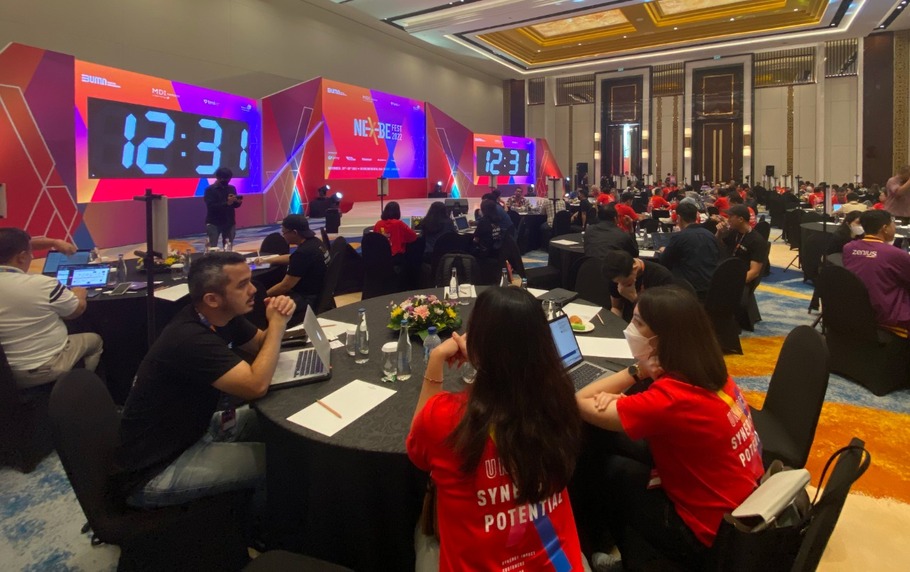 Suasana Nex-BE Festival 2022 yang berlangsung di Bali.
