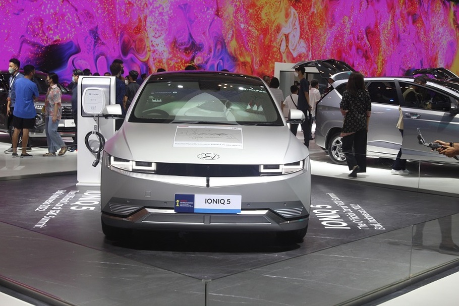 Hyundai Ioniq 5, salah satu mobil listrik. (dok. B-Universe Photo) 