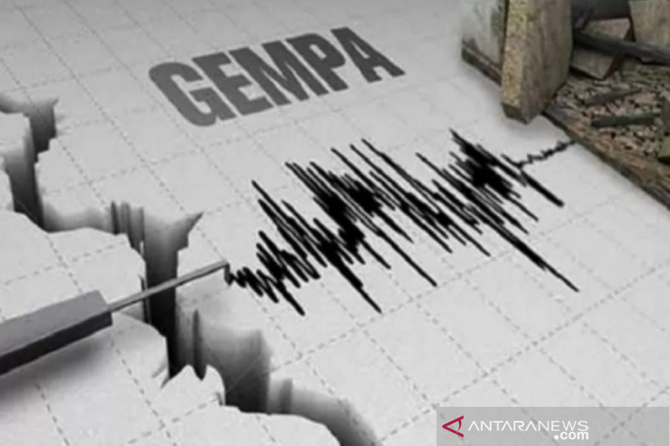 Ilustrasi Gempa.