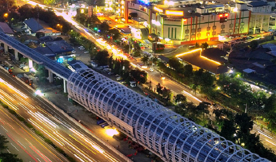 LRT PT Adhi Karya Tbk. Foto: Perseroan.
