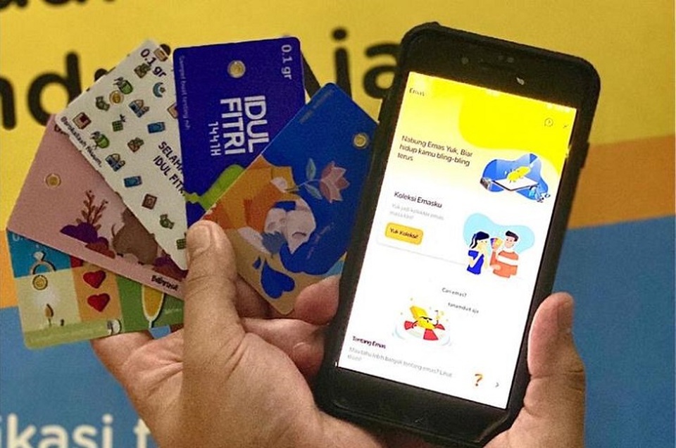 Fitur baru Tanamduit 'Koleksi Emasku'. Foto: Tanamduit.  