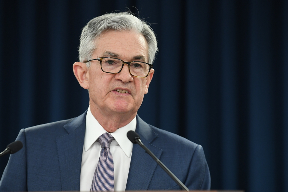 Gubernur The Federal Reserve (The Fed), Jerome Powell. (Foto: Eric BARADAT / AFP)
