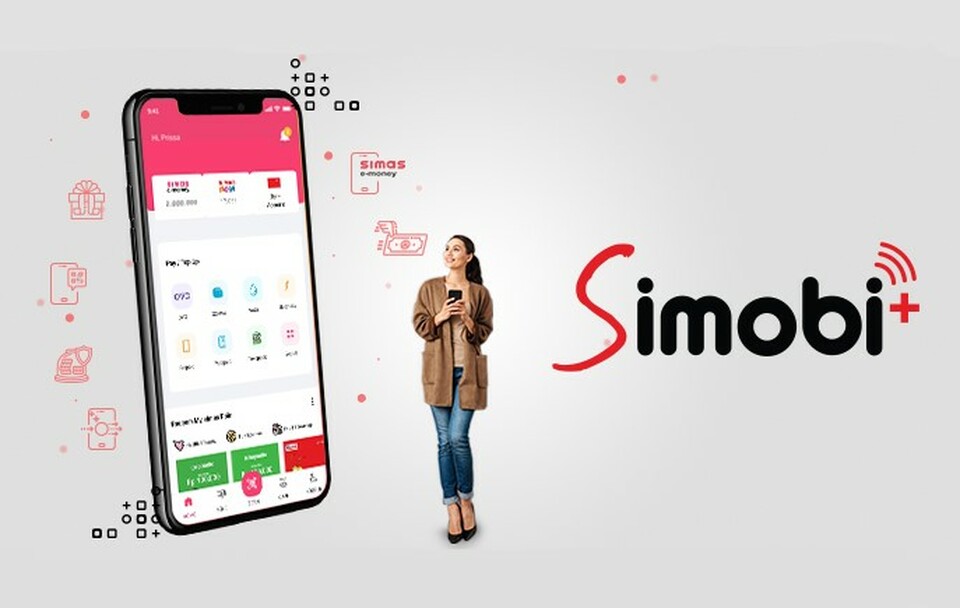 mobile banking app Simobiplus