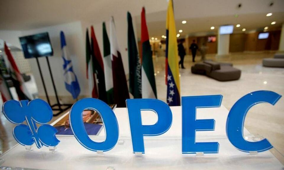 Logo Organisasi Negara-negara Pengekspor Minyak Bumi (OPEC). ( Foto: AFP/File )