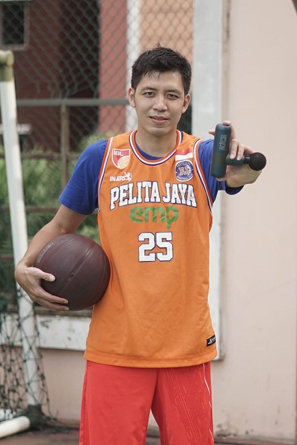 Ary Chandra, eks pemain basket pro dari tim Pelita Jaya Jakarta