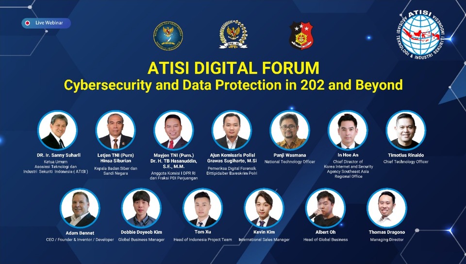 Webinar ATISI Digital Forum, Kamis (25/3)