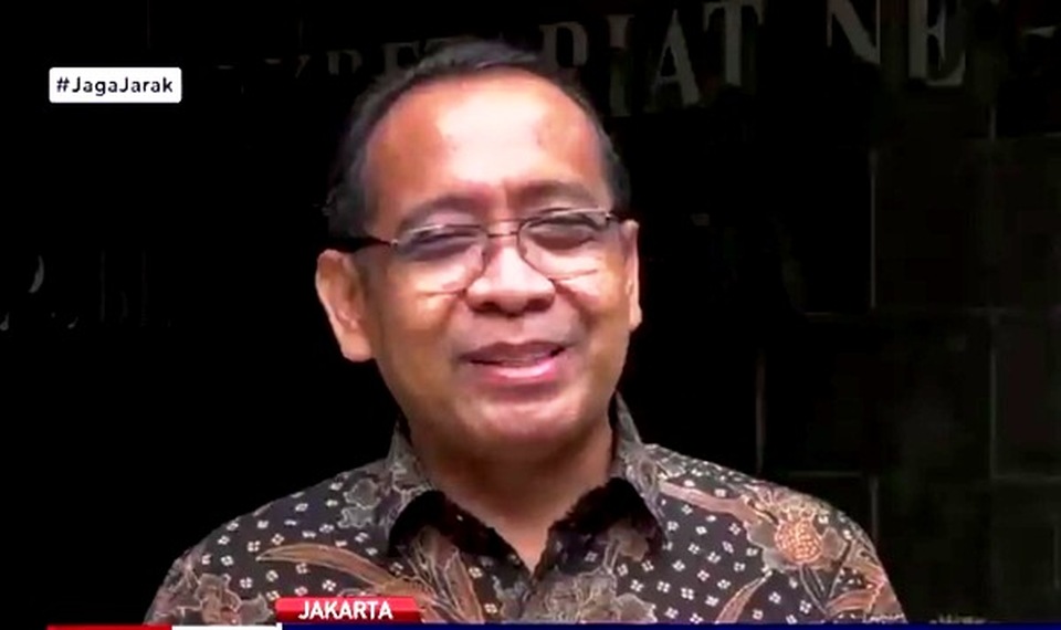 Mensesneg Pratikno. Sumber: BSTV