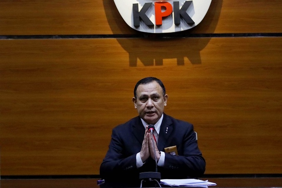 Ketua Komisi Pemberantasan Korupsi (KPK) Firli Bahuri   Foto: BeritaSatuPhoto/Joanito De Saojoao