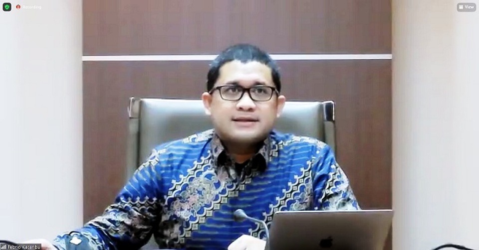 Kepala Badan Kebijakan Fiskal Kementerian Keuangan Febrio Natan Kacaribu