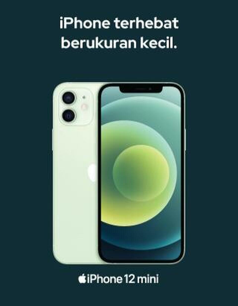 iPhone 12 Mini Dilengkapi  teknologi layar Super Retina XDR