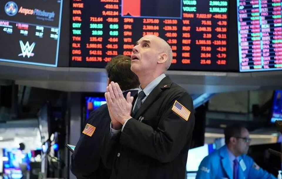 Ilustrasi bursa saham New York Stock Exchange, Wall Street, AS. (Foto AFP).