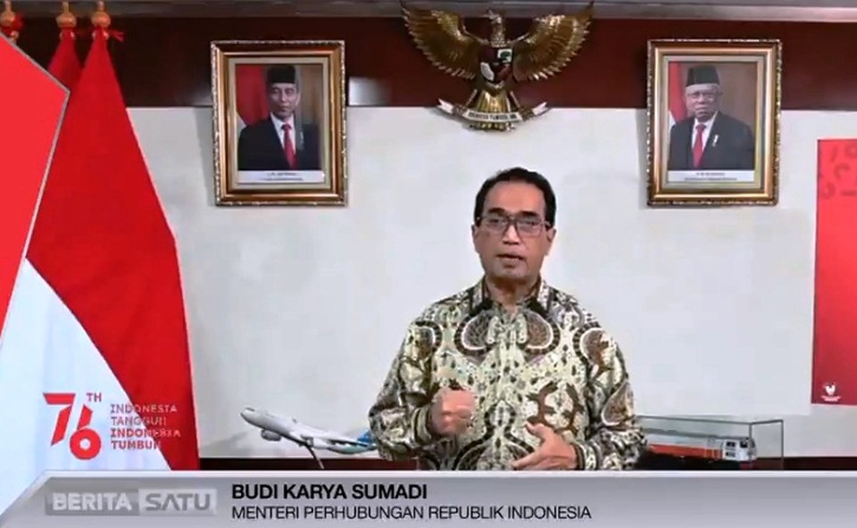 Menteri Perhubungan Budi Karya Sumadi. Sumber: BSTV 