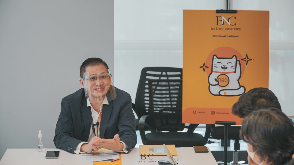 Direktur Utama Bank Neo Commerce Tjandra Gunawan. (ist)