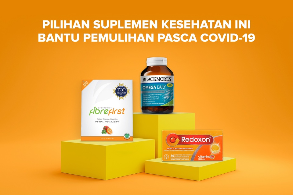 Tiga suplemen ini direkomendasikan dapat membantu pemulihan pasca Covid-19