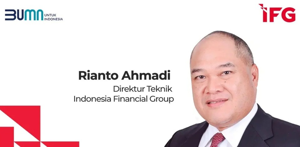 Direktur Teknik Indonesia Financial Group (IFG) Rianto Ahmadi. Foto: Ist