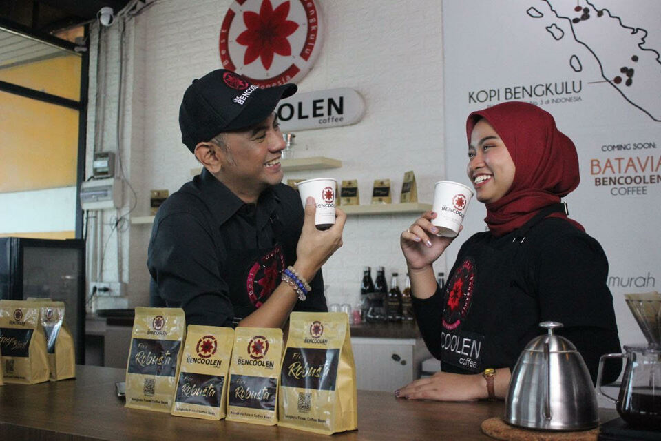 Bencoolen Coffee & Warkop Digital menggelar workshop kopi