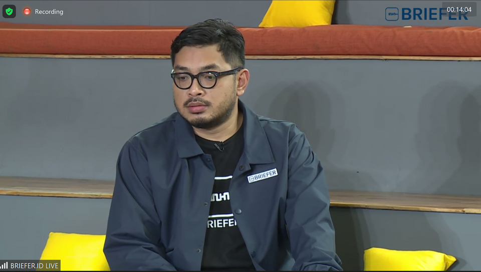Founder & Chief Executive Officer (CEO) Briefer
Aditya Sani. (Novy Lumanauw)