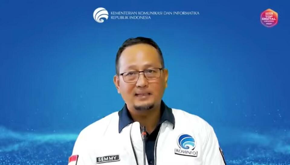 Direktur Jenderal Aplikasi Informatika Kementerian Komunikasi dan Informatika (Kominfo) Republik Indonesia, Semuel Abrijani Pangerapan 