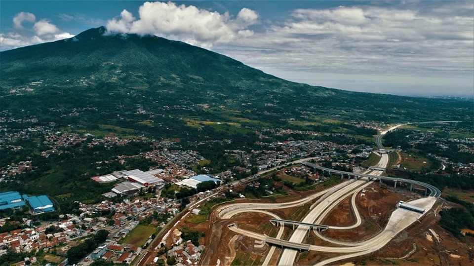 Proyek Pembangunan Jalan Tol PT Waskita Karya Tbk (WSKT). Foto: Perseroan
