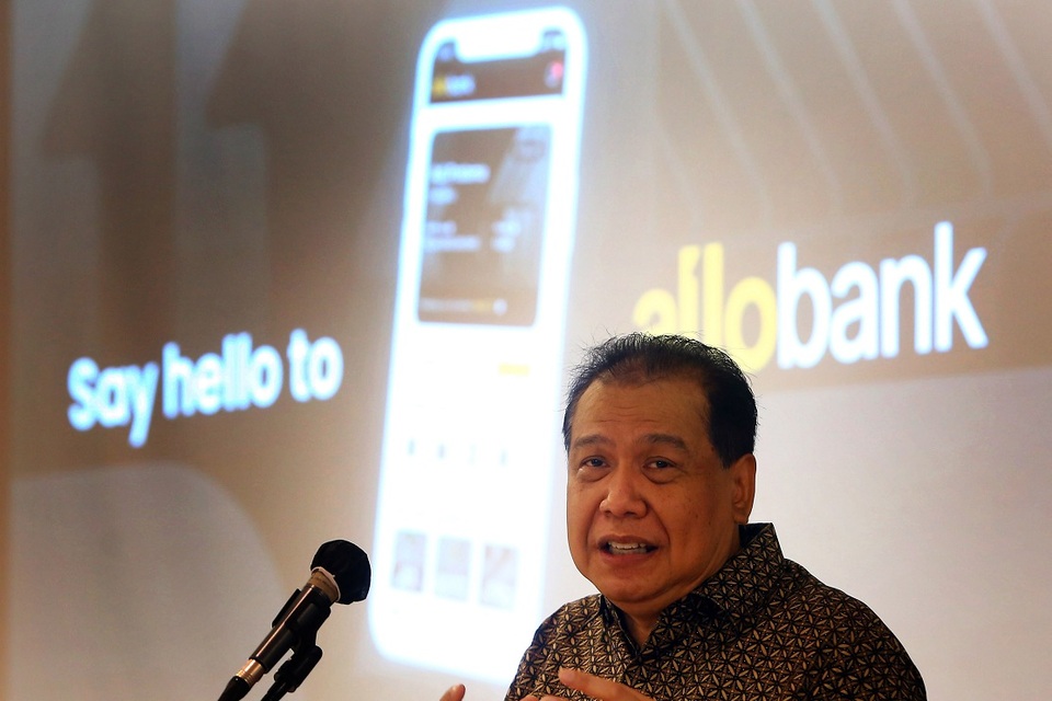 Ultimate Shareholder PT Allo Bank Indonesia Tbk. Chairul Tanjung. Foto: BeritaSatu Photo/Mohammad Defrizal