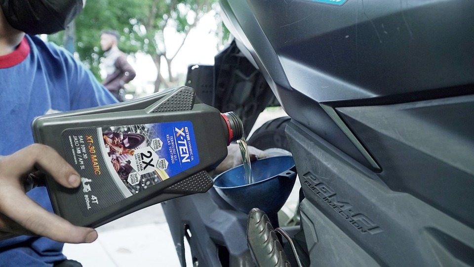 Oli Motor X-TEN Diklaim Mampu Bertahan Hingga 5.000 KM