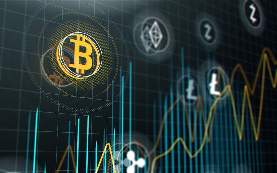 Ilustrasi perdagangan kripto.
