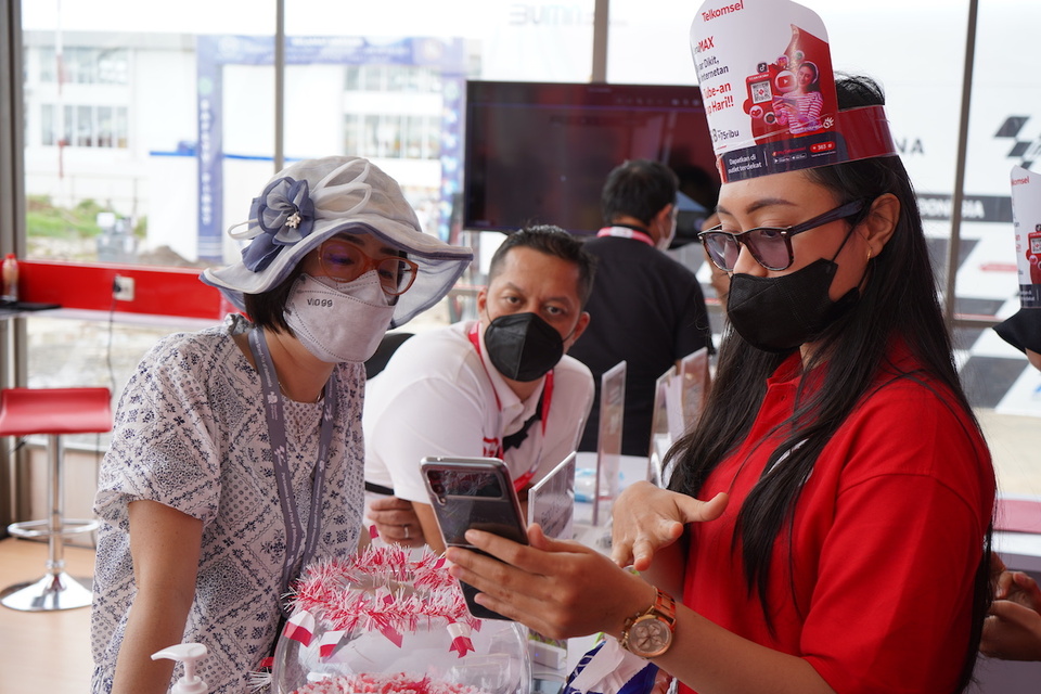 Produk dan Layanan Telkomsel dengan teknologi 4G dan 5G siap dukung gelaran MotoGP Mandalika. (IST)