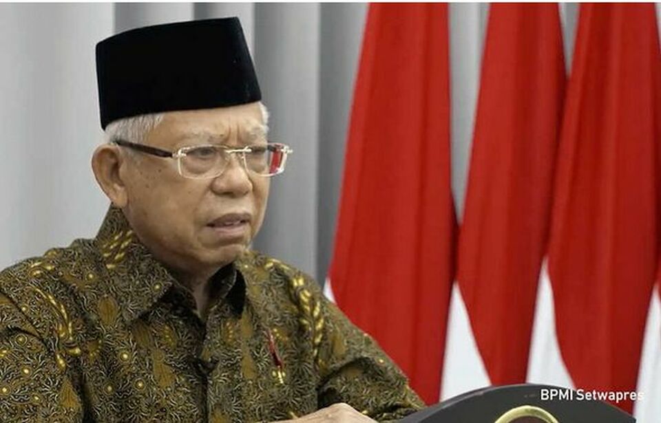 Wakil Presiden Ma'ruf Amin. Foto: BPMI Setwapres