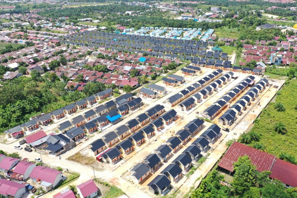 Pembangunan rumah subsidi, Foto (istimewa)
