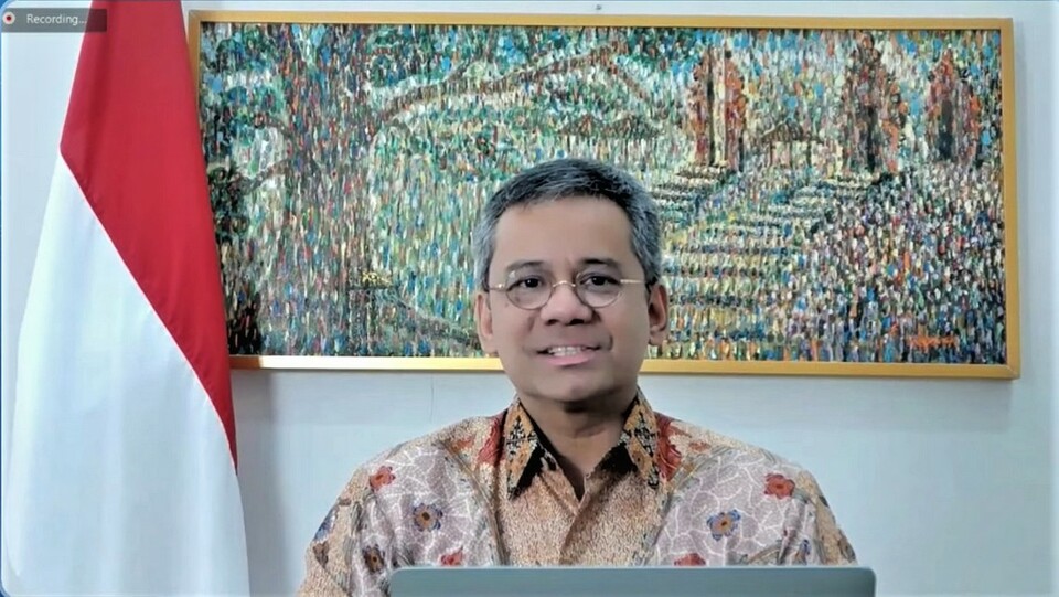 Wakil Menteri Keuangan Suahasil Nazara  dalam  Rapat Koordinasi Pembangunan Tingkat Pusat 2022, Kamis, 21 April 2022. (Ist)
