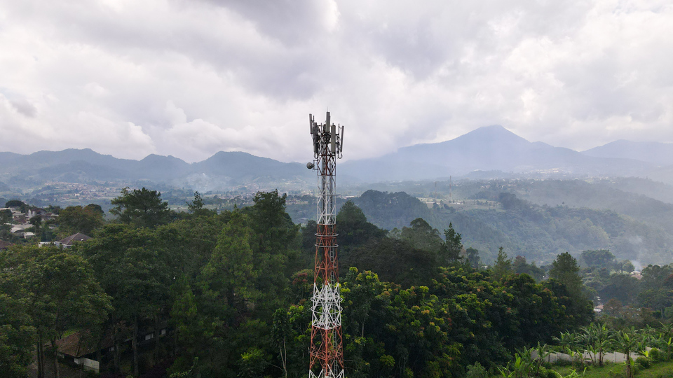 BTS Smartfren di Bandung, Jawa Barat (Foto: Istimewa)