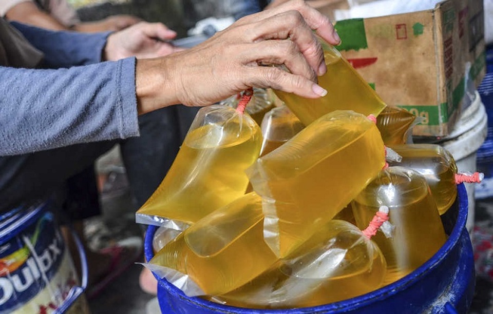 Minyak goreng curah. (Foto: Istimewa)