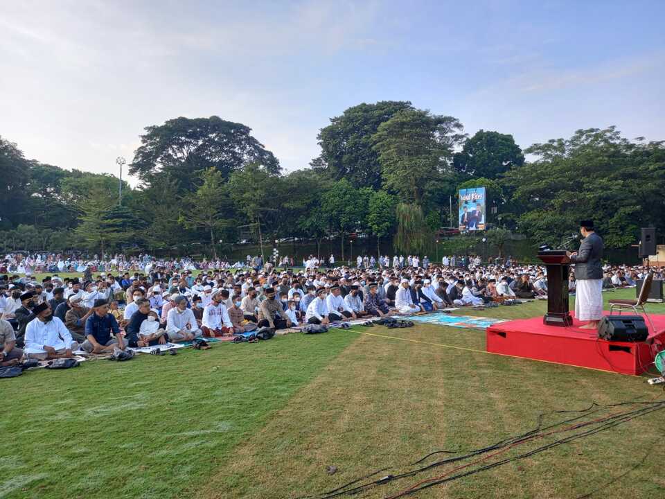 Iustrasi Salat Id