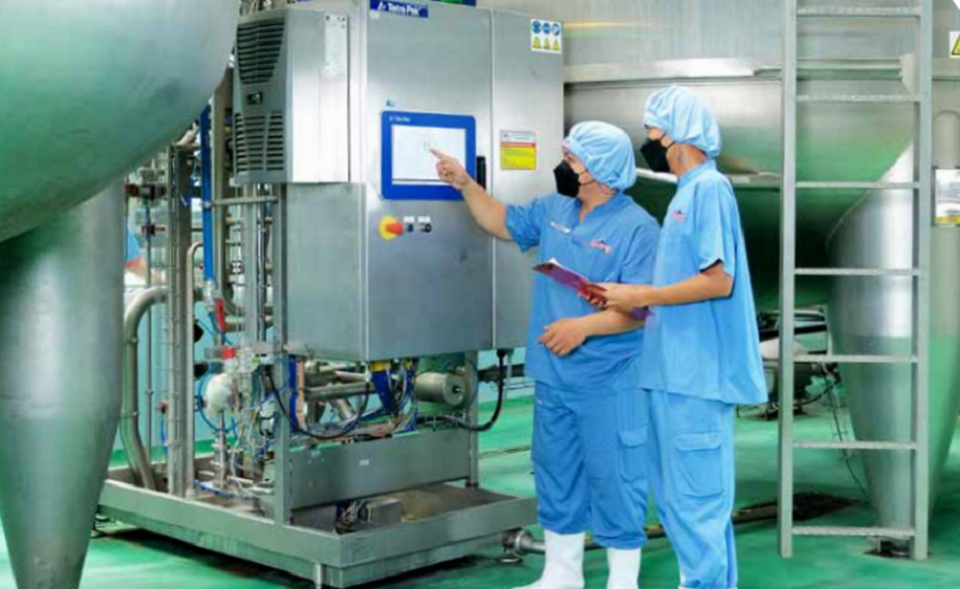 Pabrik Cimory. (Foto: Laporan tahunan PT Cisarua Mountain Dairy Tbk)