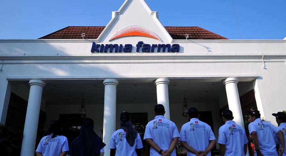 Kantor pusat Kimia Farma. (Foto: beritasatu photo)