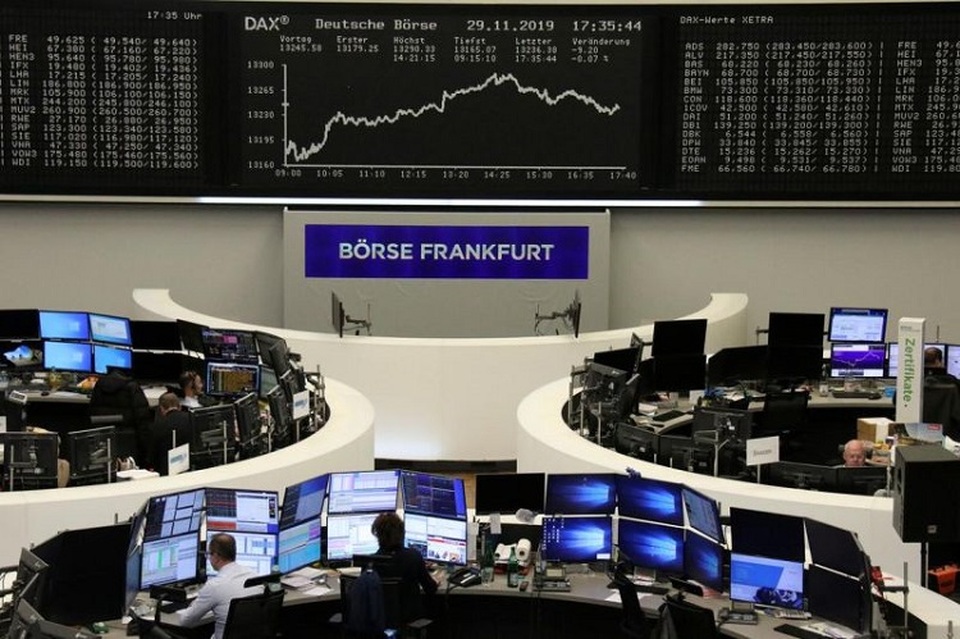 Bursa Saham Frankfurt, Jerman. (FOTO: Reuters)