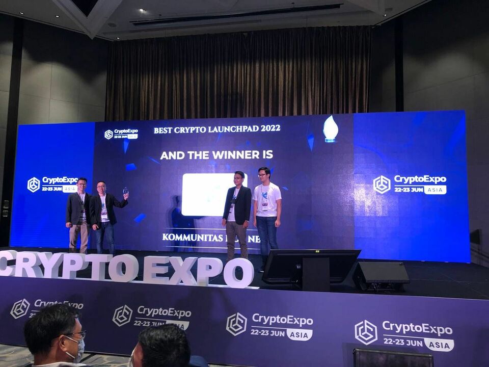 Kommunitas Launchpad Raih Penghargaan sebagai Best Crypto
Launchpad 2022  