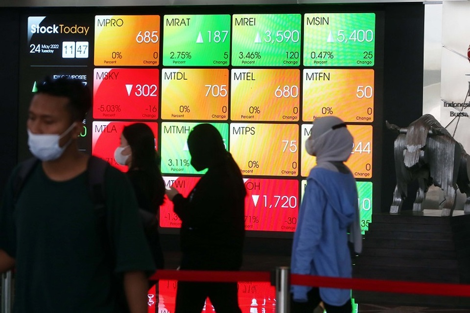 Bursa Efek Indonesia (BEI) di Jakarta. (BeritaSatu Photo/Mohammad Defrizal)