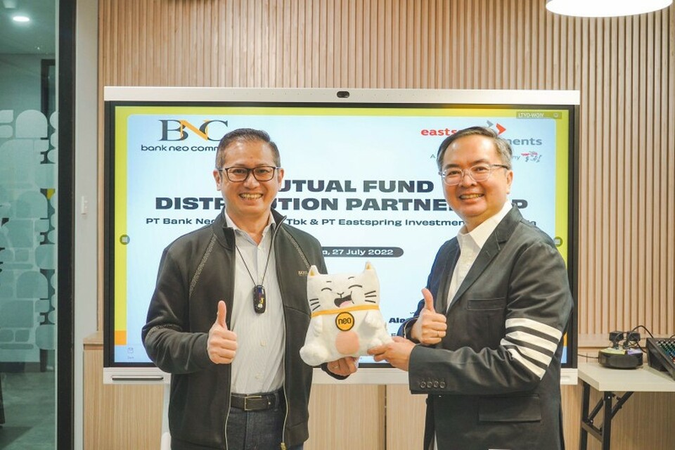 Eastspring Indonesia Gandeng Bank Neo Commerce (BBYB) Distribusi Produk Reksa Dana
Sumber: Istimewa