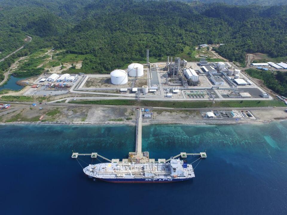 Fasilitas produksi PT Surya Esa Perkasa Tbk (ESSA) yang berlokasi di Luwuk, Sulawesi Tengah.