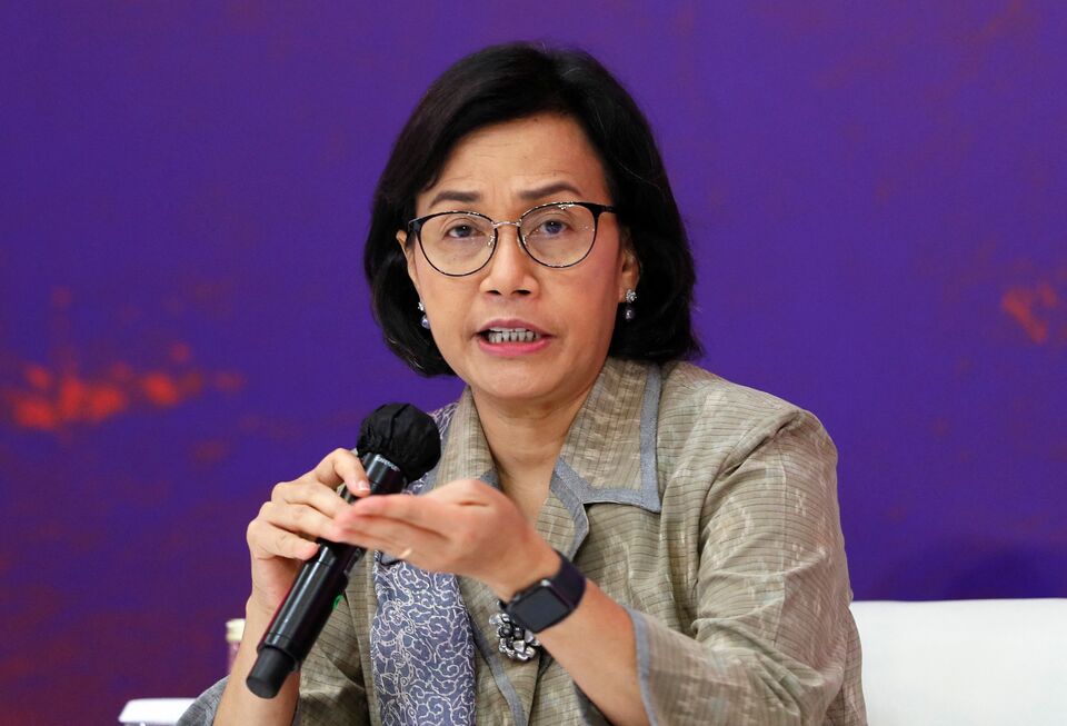 Menteri Keuangan Sri Mulyani. (Foto: MADE NAGI/POOL/AFP)