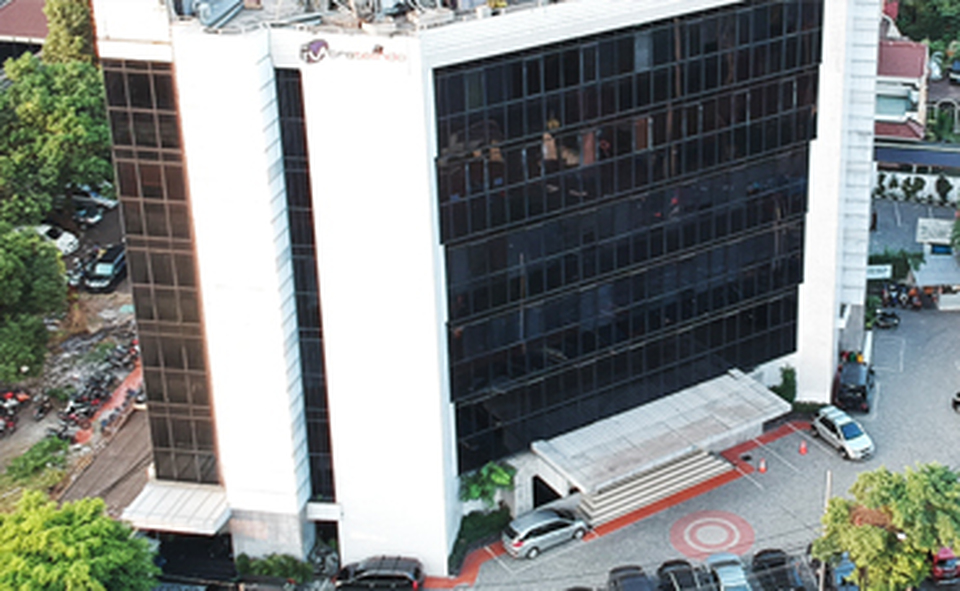 Kantor PT Mora Telematika Indonesia Tbk (MORA) atau Moratelindo. (Foto: Perseroan)