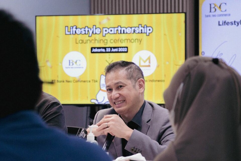 Direktur Utama Bank Neo Commerce (BBYB) Tjandra Gunawan
Sumber: Istimewa